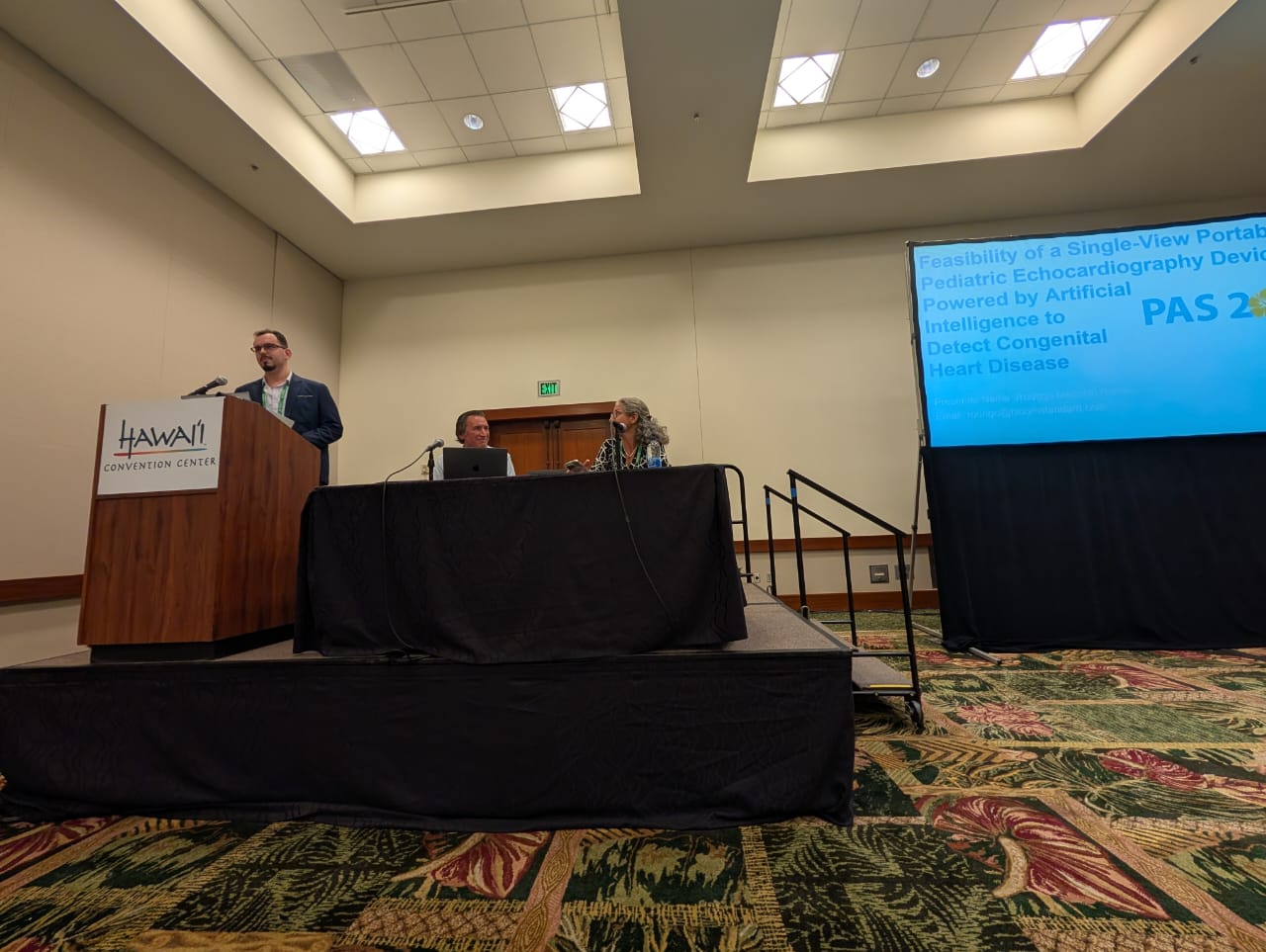 Rodrigo speaking at Pediatric Academic Societies 2025